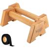 MAGIC SELECT Parallele in Legno. Maniglie per Flessione. Parallele per Calisthenics. Barra per Flessioni Antiscivolo per Trazioni, Ginnastica, Fitness, Yoga, Crossfit. per Interni ed Esterni.
