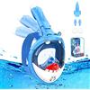 Urmaxs Maschera da Snorkeling per Bambini a Forma di Squalo，Mare Maschere Subacquea 180° Visuale Panoramica Immersioni Anti Appannamento e Infiltrazioni Design