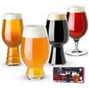 Spiegelau 4991697 - Kit per degustazione birra artigianale (set da 4), cristallo, trasparente
