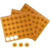 BABIQT 50 etichette NFC NTAG215 FPC Tag flessibile NFC Adesivi per unghie Tag elettronico Tag NFC Tag chiave materiale impermeabile programmabile RFID adesivo rotondo 10 mm