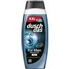 Duschdas Gel doccia 3 in 1 e shampoo per uomo, XXL, con formula profumata Fresh Energy garantisce un inizio rinfrescante della giornata, 450 ml