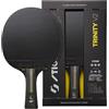 STIGA Trinity V2 Racchetta da ping-pong - Pala 3 stelle, gomma approvata da ITTF, presa ergonomica - Per gioco aggressivo