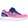 Skechers Go Run 400 V6, Scarpe da Ginnastica Bambine e Ragazze, Blu Navy Fucsia, 1.5 UK Child