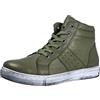 Andrea Conti 0348789, Sneaker a Collo Alto Donna, Verde Oliva 042, 36 EU