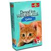 Bioviva Asmodee - Bioviva - Gioco di carte Sfide Natura Gatti, Multicolore (Asmodee DES13ES)