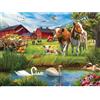 Buffalo Games - Lena - Fall at The Farm - Puzzle da 1000 pezzi per adulti - Puzzle impegnativo perfetto per serate di gioco - Dimensioni finite 26,75 x 19,75