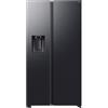 Samsung Frigorifero Side by Side Air Space AI RS70F64KEF/EF con Dispenser Acqua/Ghiaccio, Wifi con AI Energy Mode, SpaceMax, All-Around Cooling, 635 L, LxAxP: 91,2 x 178,4 x 72,6 cm, Antracite