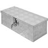 ECD Germany Baule in Alluminio Porta Attrezzi Cassetta Valigia Valigetta Portautensili in Alluminio 57 x 22 x 19 cm Scatola di Trasporto Cassetta per Attrezzi Custodia Alluminio Box Porta Oggetti