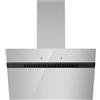 FIREGAS Cappa Aspirante 60 cm - Motore Brushless, Classe Energetica A+++, Portata d'aria 684 m³/h, Modalità Scarico/Ricircolo, Vetro Temperato, Design Moderno, Colore Grigio.