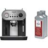 Gaggia Ri8525/01 Carezza Deluxe Macchina Da Caffè Espresso Manuale, Per Macinato E Cialde, Grigio/Nero & Decalcificante Pack Da 2, Plastica, Grigio