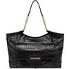MOSCHINO Borsa donna Love tote ecopelle soft stampa cocco nero B25MO108 JC4286PP0LKF0000 Grande