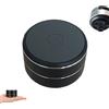 Ukisisi Buzzgo Speaker,Mini Buzzgo Speaker Bone Conduction, Bone Conduction Resonance Subwoofer with Suction Cup, Portable Wireless Subwoofer for Bathroom, Outdoor, Travel-BLACK