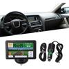 CARMOTTER Navigatore satellitare per auto, navigatore GPS da 5 pollici touchscreen, mappa del traffico in tempo reale per navigazione auto camion SA, mappe del Regno Unito e Europa installate aggiornamento