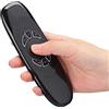 SYH&AQYE Telecomando Universale per Mouse Fly TV, USB 2.4G Motion Sensing Mini Fly Mouse Keyboard Remote, Controller Tastiera Retroilluminato a LED per TV Box, PC, TV, Proiettore