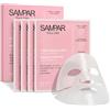 Sampar Maschera Viso Bio-Collagene Korean Venduto in farmacia - Made in Corea - Set di 4 SAMPAR - Antirughe e Idratazione intensa - Bio-collagene <100DA + Acido Ialuronico - Effetto Glass Skin in 4 ore
