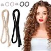 SHUOHONG 2 Pezzi Senza Riccioli di Calore per Dormire, Heatless Hair Curler, Bigodino Fascia Capelli, Capelli Mossi Senza Calore, Nessun Arricciatura Calda Sottile Fascia per Lunghi e Corti