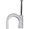 FAEG Graffetta tonda con chiodo mm 5/6 bianca - FG25505