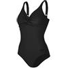 Speedo (TG. 32 (IT 42)) Speedo Brigitte, Costume da Bagno Intero Donna, Nero (Black), 3