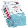 AMORE MIO | 440 Salviette al Muschio Bianco Maxi Formato, Igienizzanti e Purificanti,per Il Manto di Cani, Gatti e Animali Domestici, Disinfettanti, 30x20 cm - 4 Confezione da 110 Salviettine
