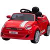 eSpidko Auto Elettrica per Bambini Fiat 500e Rossa - Batteria ricaricabile 12V - Radiocomandata - Globo Giocattoli - eSpidko 42120