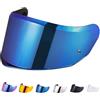 JQF Gear Visiera Casco Moto per FF808,Protezione per Il Vento del Motociclo,Casco Parabrezza Moto Visiera a Lente Integrale per Stream II,Visiera Lente Per Casco (Blu)