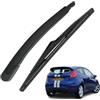 Ruolin Braccio e Spazzola Tergilunotto Posteriore, Braccio Tergicristallo Posteriore e Gomma Tergicristallo Compatibile con Ford Fiesta 2008-2017