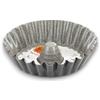 KORAT Stampo Da Forno In Alluminio Ruoto Forma Baba' Con Cono Centrale Ruoto Tradizionale per Casatiello Napoletano Dolce e Salato Rivestimento Effetto Pietra, Torta di Pasqua, Ruoto Dolci (32 cm)