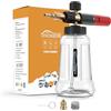 Dancingboar Lancia schiuma per Bosch 110/120/125 Aquatak Black & Decker AR Blue Clean, pistola per schiuma a neve con ugello regolabile da 1 L, accessori per idropulitrice Bosch