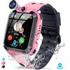 JUBUNRER Smartwatch Bambini GPS IP68 Impermeabile Smartwatch Bambina con Chiamata Sveglia HD Foto SOS Puzzle Gioco Ragazze Ragazzi Regali di Natale 3-12 Anni
