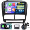 ETLFUCyber Android Autoradio per Fiat Doblo 2010-2015/Opel Combo 2011-2018 con Senza Fili Carplay e Android Auto, Autoradio Touch Screen HD da 10,1 pollici con GPS/WiFi/Bluetooth/EQ/FM RDS
