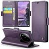 Rerzoiro Cover per Xiaomi Redmi Note 14 Pro 5G/Poco X7 Custodia Portafoglio[Blocco RFID]Premium Pelle PU Wallet Case Flip Libro con Porta Carte Slot Supporto Flip Case per Redmi Note 14 Plus 5G,Viola