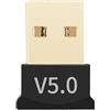 calonny Adattatore Bluetooth USB 5.0, Mini Ricevitore BT 5.0 USB per Tastiere/Mouse/Cuffie, Chiavetta/Dongle BT 5.0 USB per PC/Notebook Windows/Linux (usb5.0)