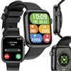 FOREVER Smartwatch IGo Watch 3 Nero - Smartwatch Donna e Uomo 1,83 - Orologio Smartwatch Sportivo con Podometro e Monitoraggio del Sonno - Smartwatch Android iOS - Smart Watch Impermeabile IP67
