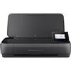 HP OfficeJet Stampante All-in-One portatile 250, Stampa, copia, scansione, ADF d