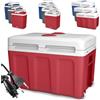 Jago® Cool Box - 20/25/40l, Maniglia di Trasporto, 12/220V Spina Auto, Freddo e Caldo - Frigorifero Portatile, Borsa Termica Rigida Ghiacciaia Portatile, Borsa Frigo, da Viaggio, Auto, Campeggio