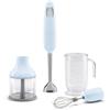 Smeg Frullatore Immersione con Accessori 50's Style - Azzurro LUCIDO - HBF03PBEU