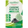 equilibra Integratori Alimentari, Carbone Vegetale, Integratore a Base di Carbone Vegetale, Contribuisce alla Riduzione dell'Eccessiva Flatulenza Postprandiale, 50 Compresse