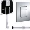 Grohe Cassetta da Incasso 38863000 Completa di Placca SKATE COSMOPOLITAN Cromata Con Canotto In Omaggio ,