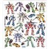 Creativ Transformers Sticker Sheet 15 x 16,5 cm circa 19 pezzi
