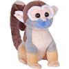 Wild Republic Rainforest Scimmia Scoiattolo, Peluche, 15 cm, Giocattolo di Peluche, Riempimento con Bottiglie d'Acqua Riciclate Filate