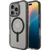 ZAGG Santa Cruz Snap Case rinforzato in grafene per iPhone 16 Pro [6,3 pollici], compatibile con MagSafe, anti-ingiallimento, resistente ai graffi, design sottile, cover posteriore antiurto (Nero)