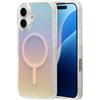ZAGG Milan Snap Case rinforzato in grafene per iPhone 16 [6,1 pollici], compatibile con MagSafe, anti-ingiallimento, design sottile, presa sicura, alla moda, cover posteriore antiurto (Iridescent)