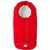 Nuvita 9545 Junior City | Sacco Universale per Passeggino | Perfetto per Bambini da 6 a 36 Mesi (100 cm) | Tessuto Vellutato e Massimo Comfort per il Tuo Bambino fino a -10°C | Rosso