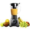 Cecotec Frullatore Power Black Titanium 1000. 1000 W, lama a 6 foglie con rivestimento in titanio nero, caraffa in vetro da 1,5 l, 5 velocità. (1500 W, Nero)