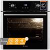 KKT KOLBE Forno da incasso 60 cm 70 L elettrico, 2,8 kW, funzione pizza, grill, aria ventilata, timer automatico, doppio vetro termico, sicurezza bambini, EB8005ED