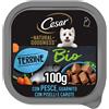 Cesar Dog Natural Goodness Bio Vaschetta Multipack 16x100G PESCE CON PISELLI E CAROTE