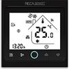 BecaSmart Serie 002 Termostato Smart WiFi per Ventilconvettore 2 Tubi Touch Screen Sostenere il controllo a distanza e il controllo della voce per i telefoni cellulari Nero