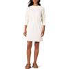 Amazon Essentials Abito Stile Felpa Stretto in Vita (Disponibile in Taglie Forti) Donna, Bianco Guscio D'uovo, M