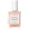 Manucurist Active Smooth 01 - Smalto per Unghie Trattamento Riparatore Lisciante - Finish Beige - Vegan & Made in France - Smalto Rinforzante Unghie, Smalto Nude - Trattamento per Unghie Danneggiate