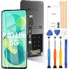 ARSSLY Schermo per Huawei P40 Lite 5G LCD Display Touch Screen Digitizer Parti di Ricambio di Riparazione con Strumenti (Non per Versione 4G e P40 Lite E)